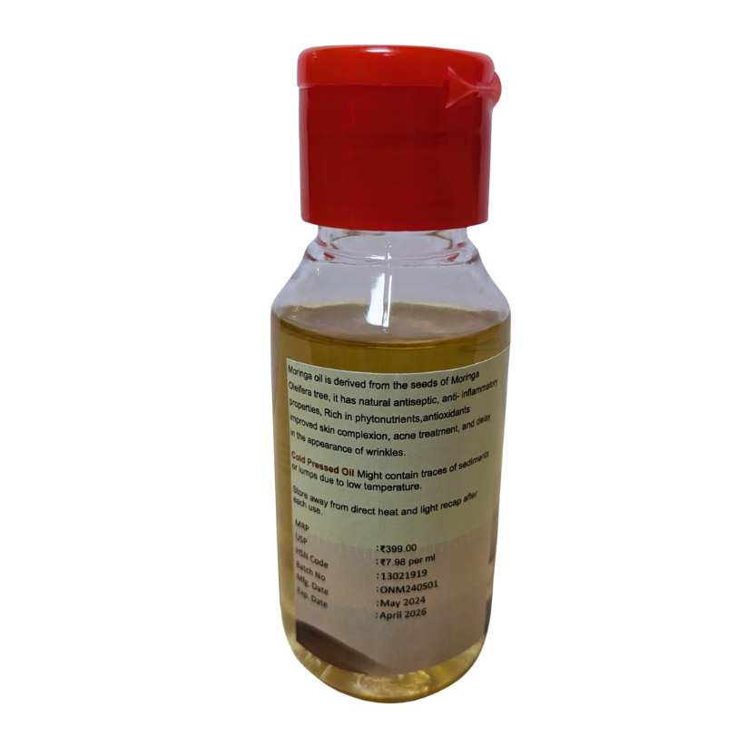 Moringa Oil for Internal and External use ( 5 per unit)
